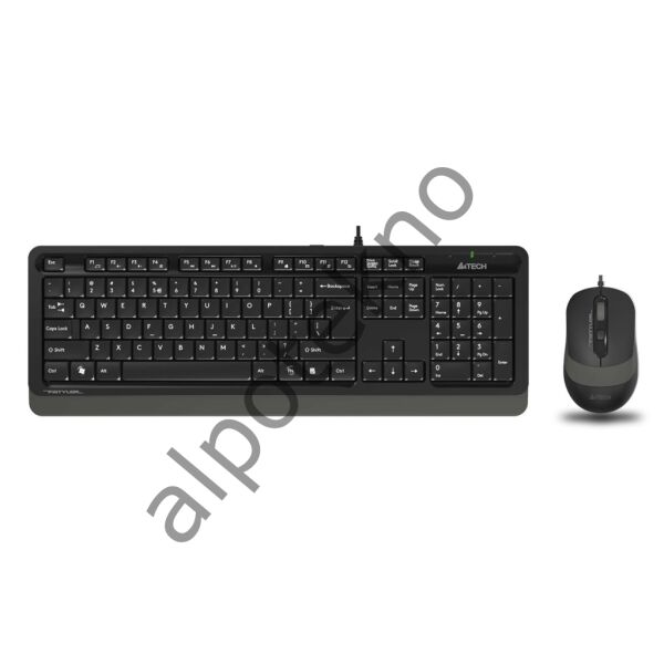 A4 TECH F1010 KABLOLU USB STANDART GRİ Q KLAVYE MOUSE