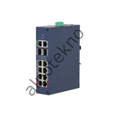 Dahua CHS4212-8GT-110 12x GIGABIT 8xPOE 110W 2xSFP 2xUPLINK Yönetilebilir Switch