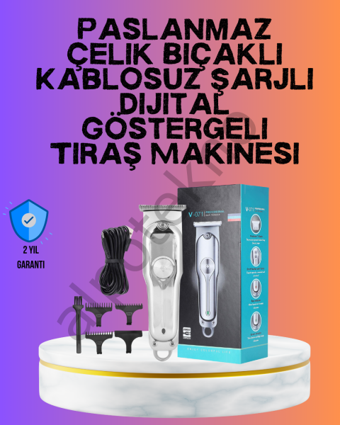 Saç ve Sakal Kesme Makinesi – Profesyonel ve Çok Fonksiyonlu