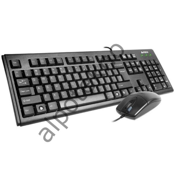 A4 TECH KM-72620D TÜRKÇE USB MULTİMEDYA SİYAH Q KLAVYE MOUSE