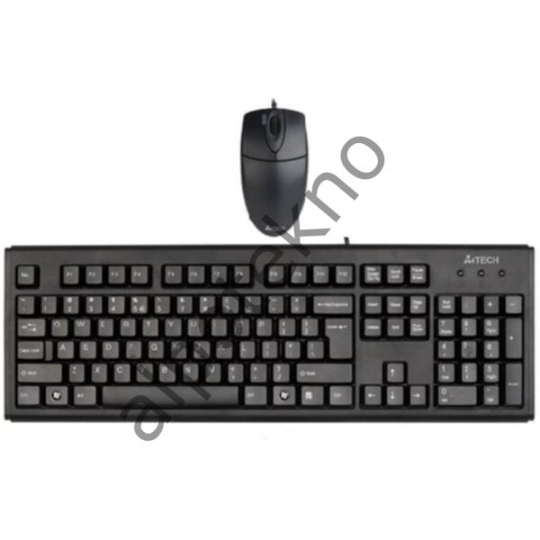 A4 TECH KM-72620D TÜRKÇE USB MULTİMEDYA SİYAH Q KLAVYE MOUSE