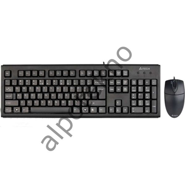 A4 TECH KM-72620D TÜRKÇE USB MULTİMEDYA SİYAH Q KLAVYE MOUSE