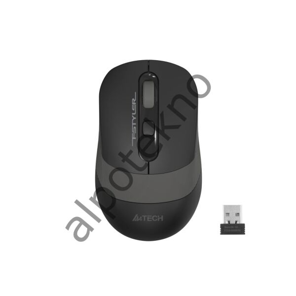 A4 TECH FG10 KABLOSUZ 2000DPI GRI MOUSE