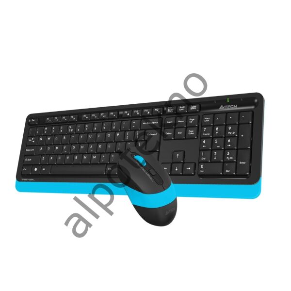 A4 TECH FG1010 KABLOSUZ STANDART MAVİ Q KLAVYE MOUSE