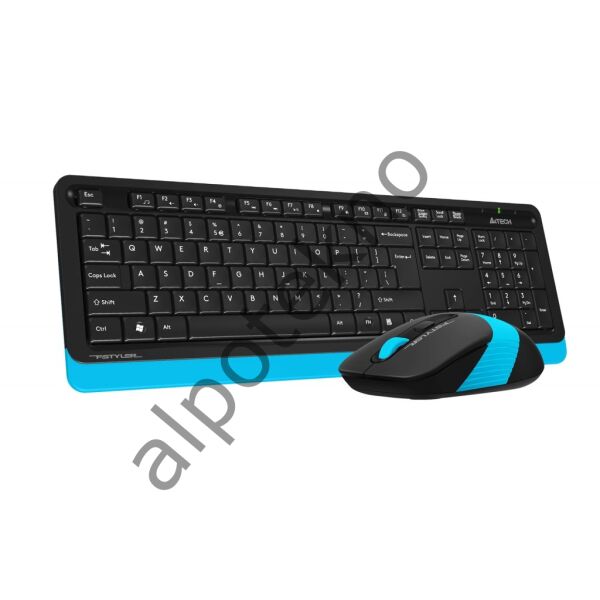 A4 TECH FG1010 KABLOSUZ STANDART MAVİ Q KLAVYE MOUSE