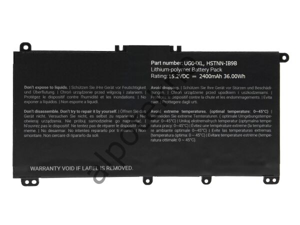 RETRO Hp 240 G8, UG04XL Notebook Bataryası - 4 Cell