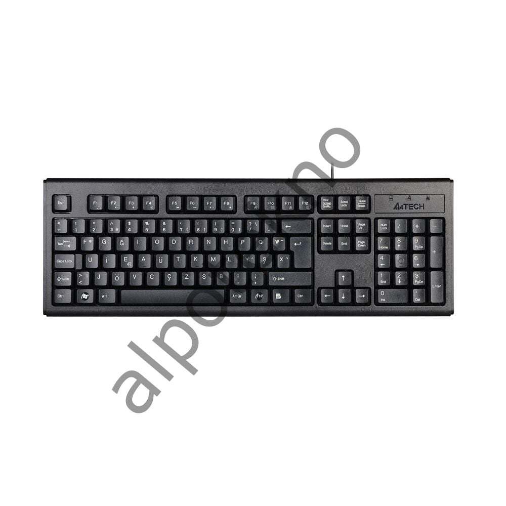 A4 TECH KM720 USB MULTİMEDYA SİYAH F KLAVYE