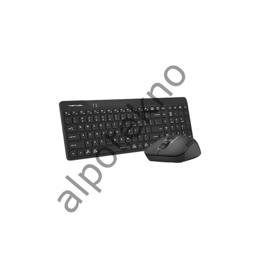 A4 TECH FG2300 AIR2 KABLOSUZ MULTİMEDYA SİYAH Q KLAVYE+MOUSE