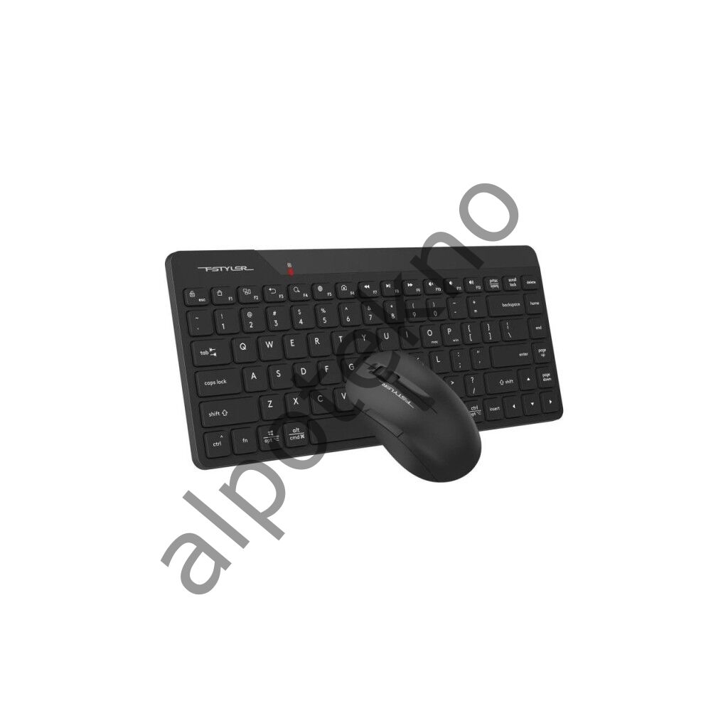 A4 TECH FG2200 AIR2 KABLOSUZ MULTİMEDYA SİYAH MİNİ Q KLAVYE+MOUSE