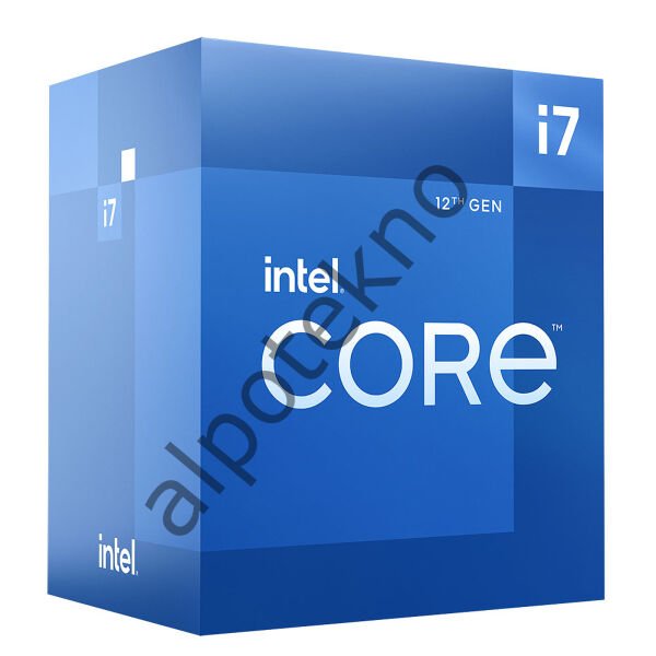 INTEL ALDER LAKE I7-12700 3.60GHz 25MB 1700p BOX İŞLEMCİ