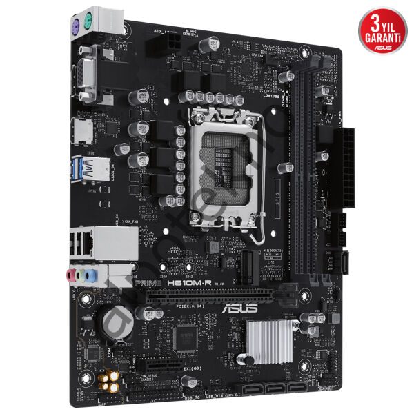 ASUS PRIME H610M-R-SI 2xDDR5 VGA/HDMI/DP 1xM.2 1xGLAN 1700P ANAKART