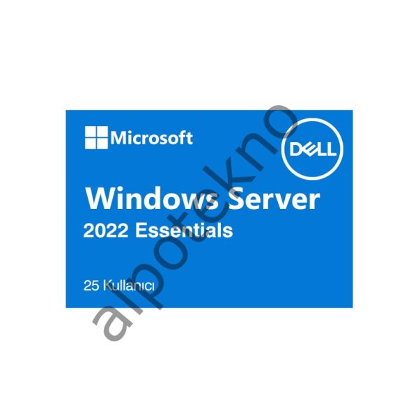MICROSOFT WINDOWS 2022 SERVER ESSENTIALS ROK DELL SERVER YAZILIMI W2K22ESN-ROK