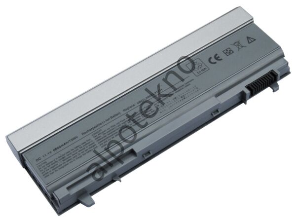 RETRO Dell Latitude E6400, E6500 Notebook Bataryası - 9 Cell