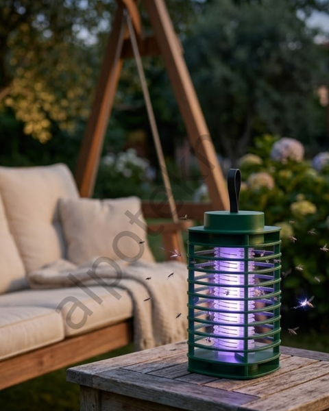 Elektrikli Sinek Öldürücü Lamba UV LED Teknolojili Sessiz ve Etkili