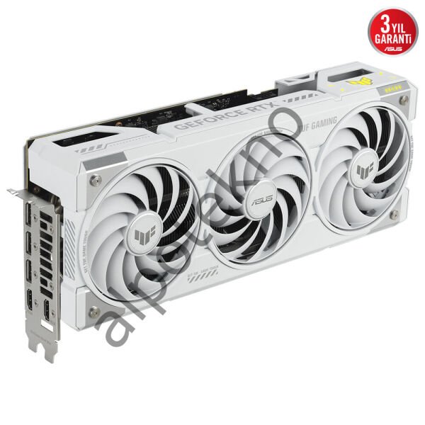 ASUS TUF-RTX5070TI-O16G-WHITE-GAMING-NVIDIA-GEFORCE-RTX 5070 TI-16GB GDDR7-256bit--OC-2xHDMI-3xDP-RGB-DLSS4 EKRAN KARTI