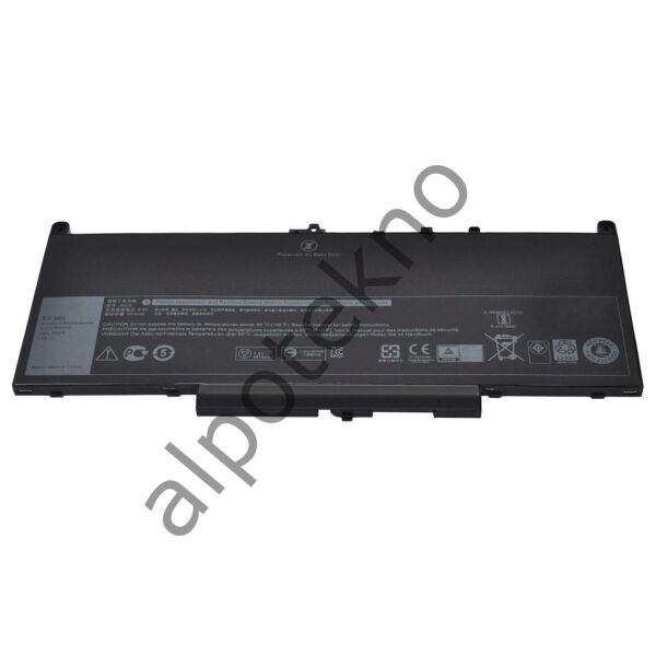RETRO Dell Latitude E7270, E7470, J60J5 Notebook Bataryası - 4 Cell