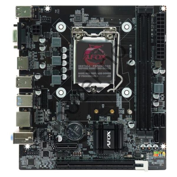 AFOX IH81D3-MA2-V2 H81 2xDDR3 VGA+HDMI 1X M.2 NVMe Gen3 1150 PIN ANAKART