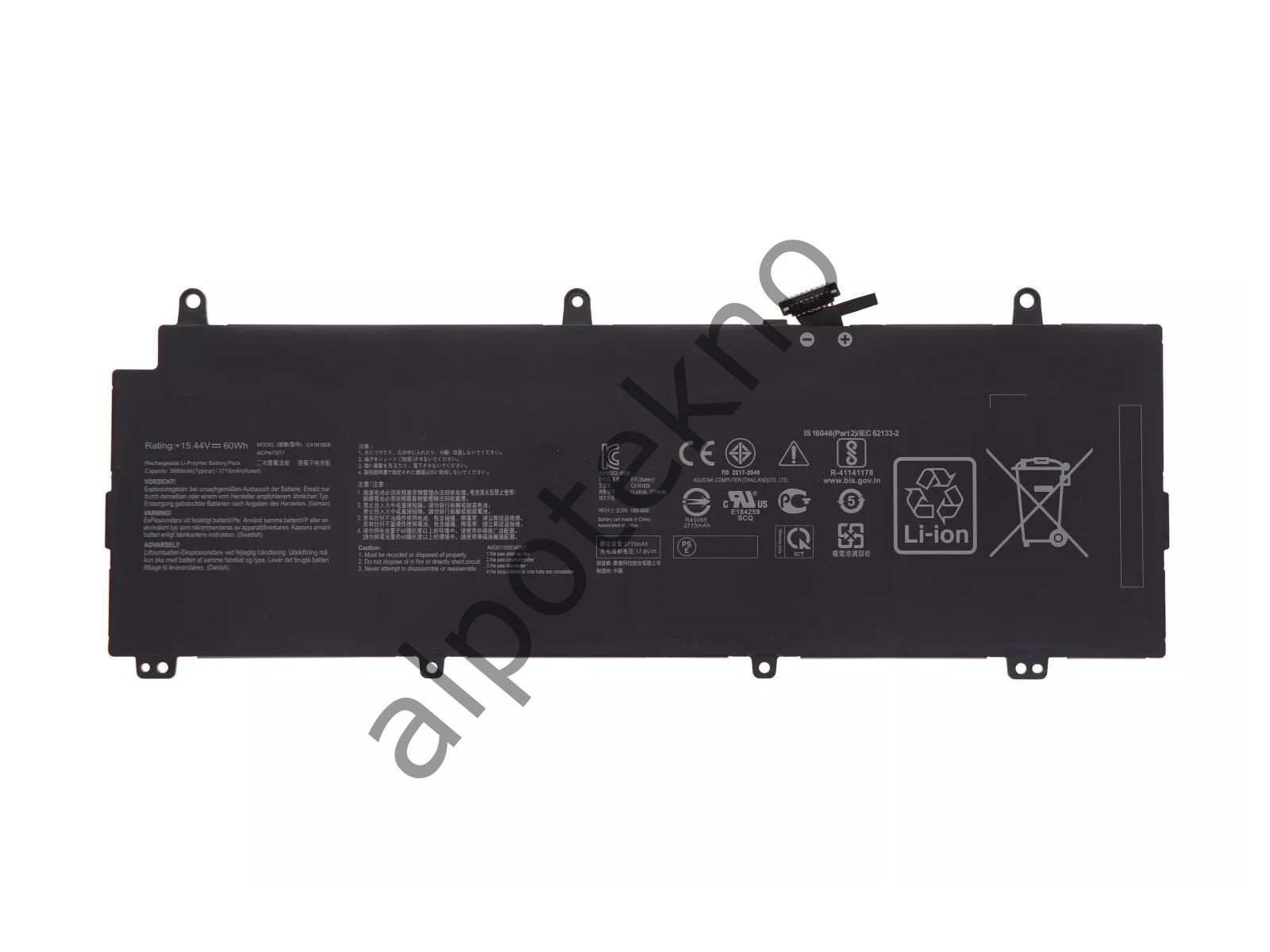 RETRO Asus C41N1828 Notebook Bataryası - 60Wh