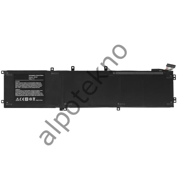RETRO Dell Precision M5510, XPS 15-9550, RRCGW Notebook Bataryası - 6 Cell - 58Wh