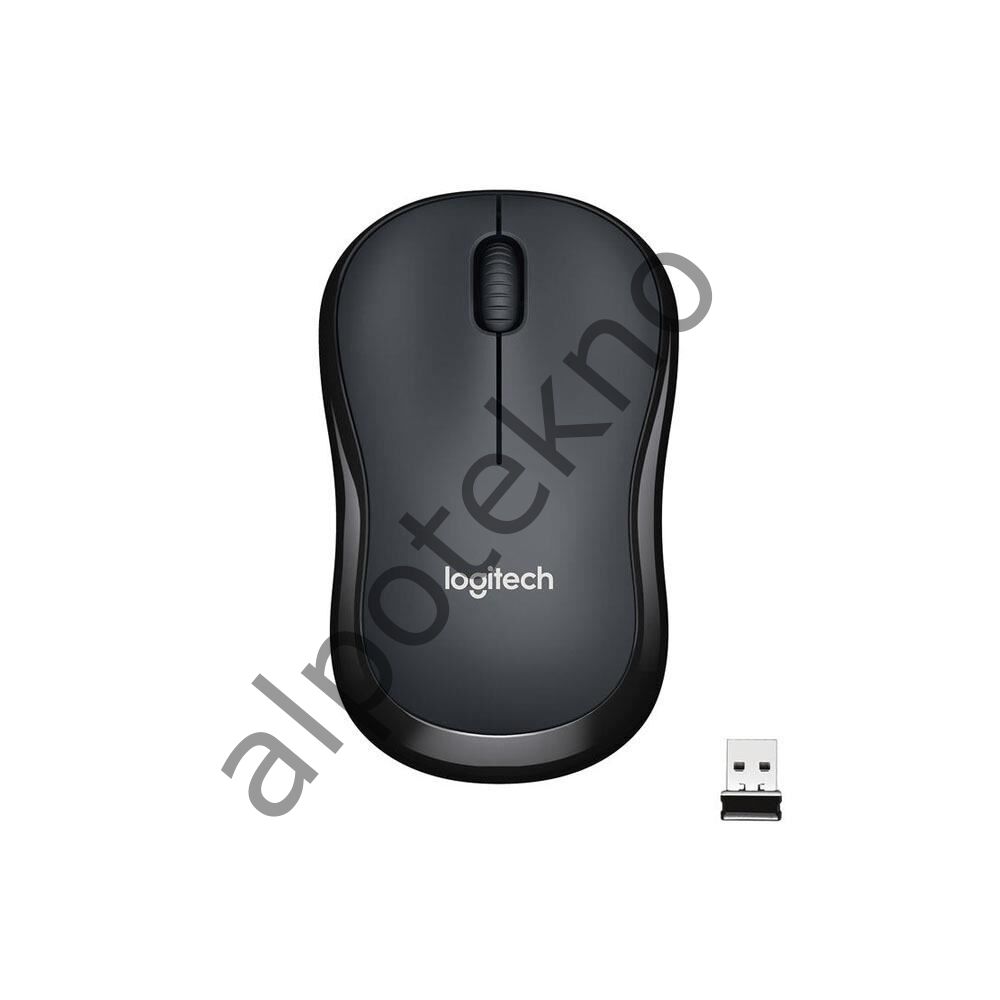 LOGITECH M221 910-006510 KABLOSUZ 1000 DPI SİYAH MOUSE CHARCOAL