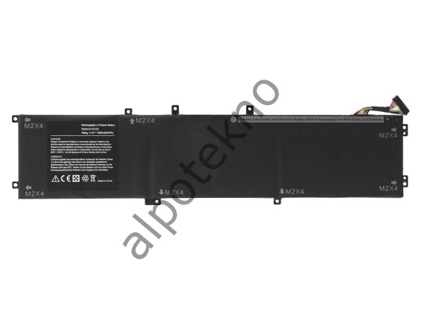 RETRO Dell Precision M5520, XPS 15-9560, 6GTPY Notebook Bataryası - 6 Cell - 97Wh