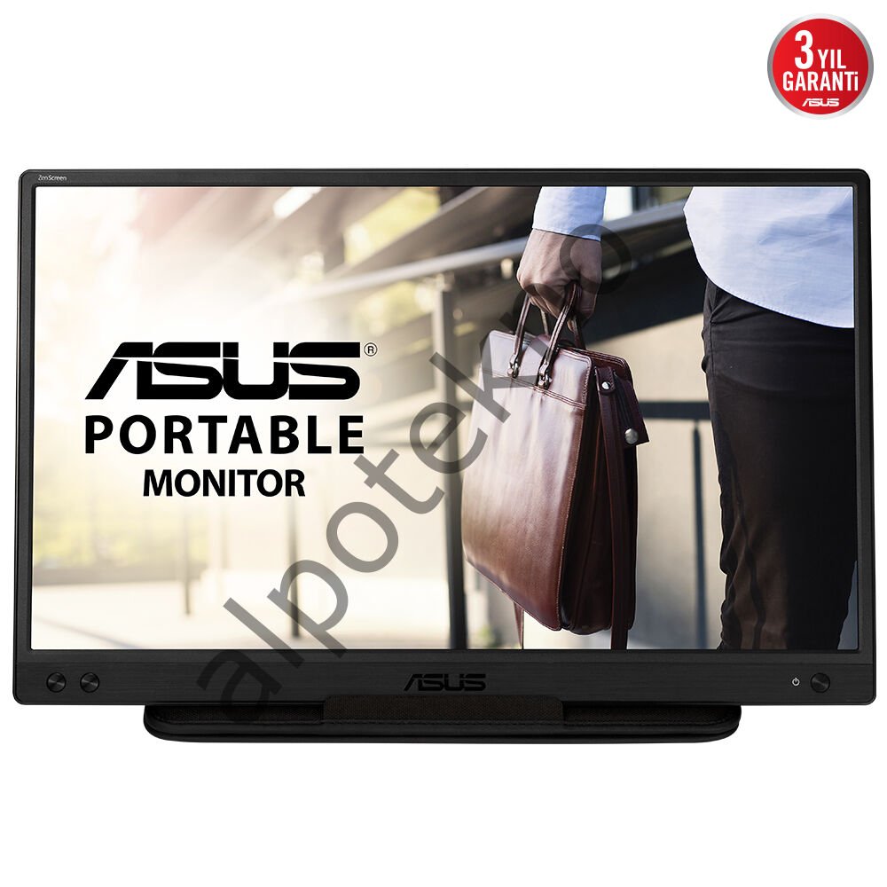 ASUS ZENSCREEN MB166C 15.6'' 5MS 1920x1080 USB TYPE-C TAŞINABİLİR LED MONITOR
