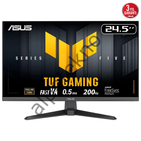 ASUS TUF GAMING VG257Q5A 24.5'' 0.5MS 200HZ 1920x1080 2xHDMI/DP MM LED MONITOR