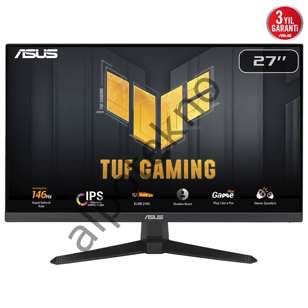 ASUS TUF GAMING VG249QE5A 23.8'' 1MS 1920x1080 HDMI/DP MM 146HZ IPS LED MONITOR