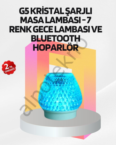 Kristal Ses Kaliteli Taşınabilir Bluetooth Hoparlör