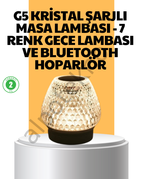 Taşınabilir Işıklı Yüksek Ses Kaliteli Bluetooth Hoparlör