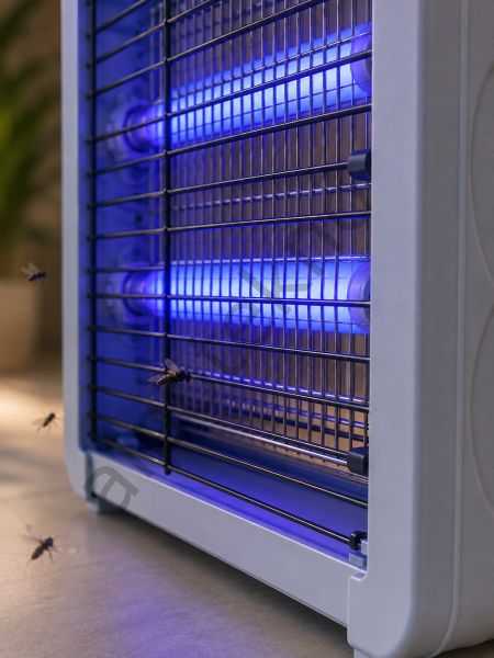Elektrikli Sinek ve Sivrisinek Öldürücü 12W Çift UV Işıklı Böcek Lambası