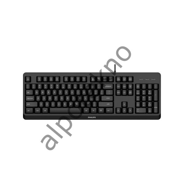 PHILIPS SPK6207BLB STANDART SİYAH USB KABLOLU KLAVYE