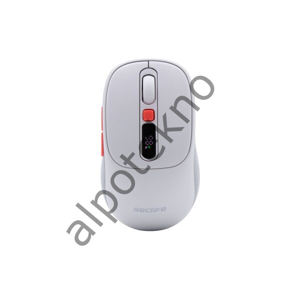 Seclife SC-300 Şarjlı Kablosuz Sessiz Mouse Beyaz