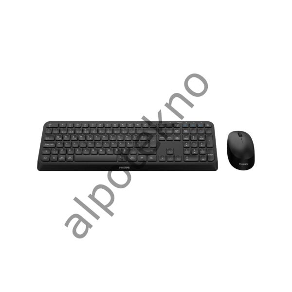 PHILIPS SPT6407 KABLOSUZ STANDART SİYAH Q KLAVYE+MOUSE