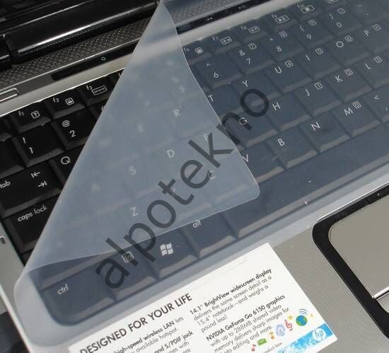 Addıson 300184 15,6''-17'' Notebook Klavye Koruyucu