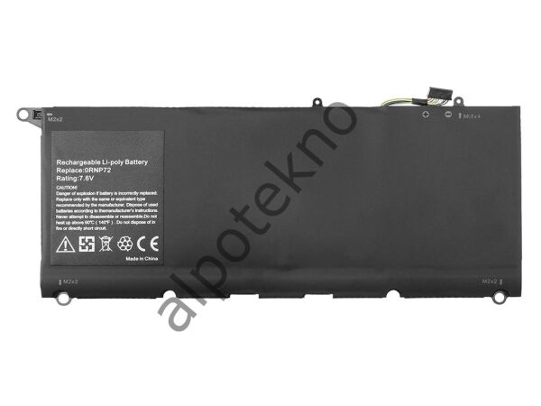 RETRO Dell XPS 9360, 0RNP72 Notebook Bataryası