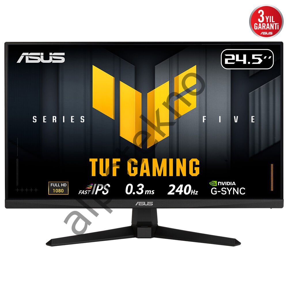 ASUS TUF GAMING VG259QM5A 24.5'' 0.3MS 240HZ 1920x1080 HDMI/DP FAST IPS GAMING MONITOR