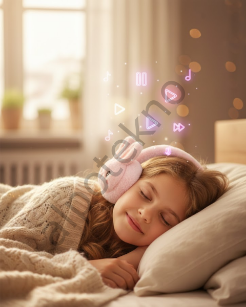 Kablosuz Peluş Bluetooth Kulaklık 40mm Hoparlör ve Mikrofonlu