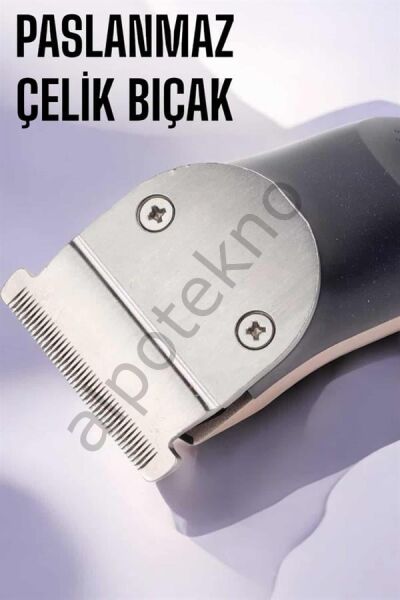 Paslanmaz Çelik Bıçaklı Hassas Çelik Bıçaklı Tıraş Makinesi