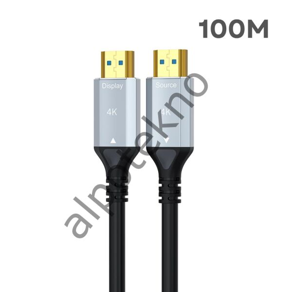 S-LİNE FK05100-4KOPT 100MT 2.0V 4K FİBER OPTİK HDMI KABLO
