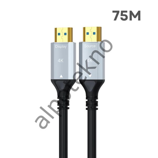 S-LİNE FK0575-4K-OPT 75MT 2.0V 4K FİBER OPTİK HDMI KABLO