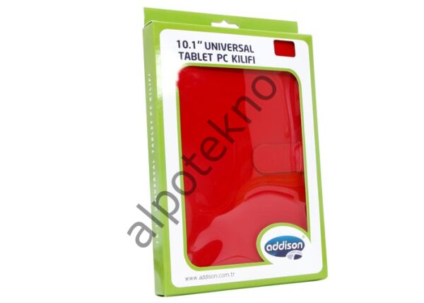 ADDISON IP-310 KIRMIZI 10.1'' ÜNİVERSAL STANDLI TABLET PC KILIFI