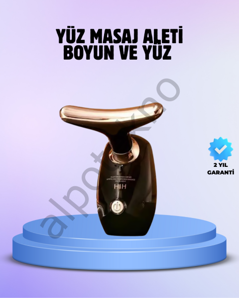 Yüz Masaj Aleti Boyun ve Yüz EMS Güzellik Cihazı Cilt Sıkılaştırma Cilt Gençleştirme Cihazı