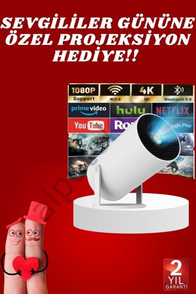 Sevgiliye Özel Hediye Ayaklı Sinema Projektörü Projeksiyon Yeni Nesil