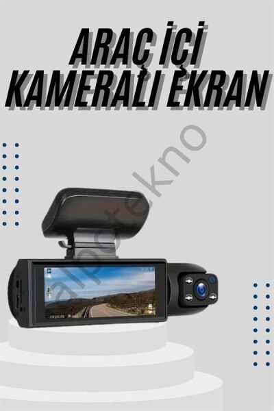 Çift Kameralı Araç Kamerası Ön ve Arka Kameralı