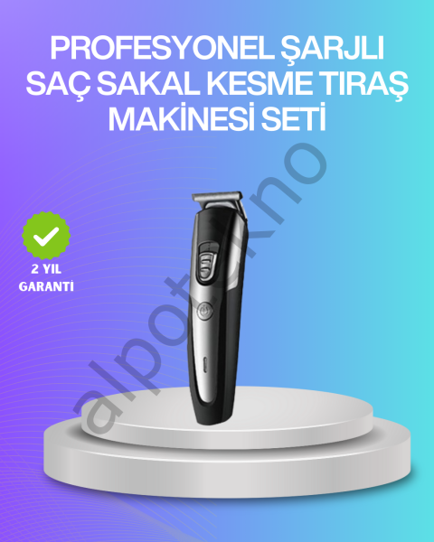 Kablosuz Saç Sakal Kesme Makinesi Kuaför Tipi Hassas Kesim