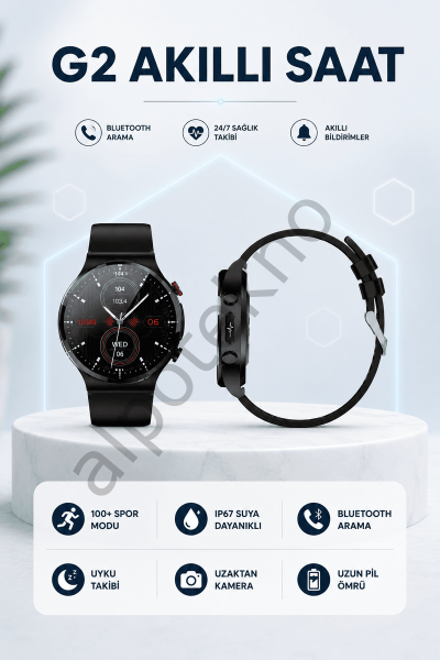 G42 AKILLI SAAT IOS ve ANDROİD CİHAZLARLA UYUMLU