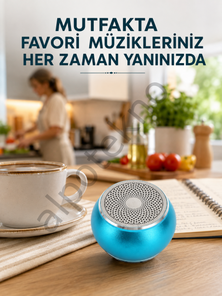 Kablosuz Bluetooth Hoparlör | 2-3 Saat Kesintisiz Müzik Keyfi Yeni Nesil