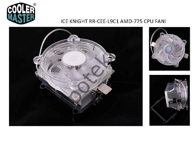 Cooler Master Rr-Cee-L9c1-Gp Amd + İntel 775 Geçmeli Cpu Fan