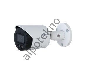 Dahua IPC-HFW2249S-S-IL-0360B 2Mp 3.6mm FullColor Sesli IR Bullet PoE IP Kamera